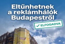Eltűnhetnek a reklámhálók Budapestről?