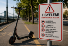 Ittas elektromos rolleres szenvedett súlyos balesetet Keszthelyen